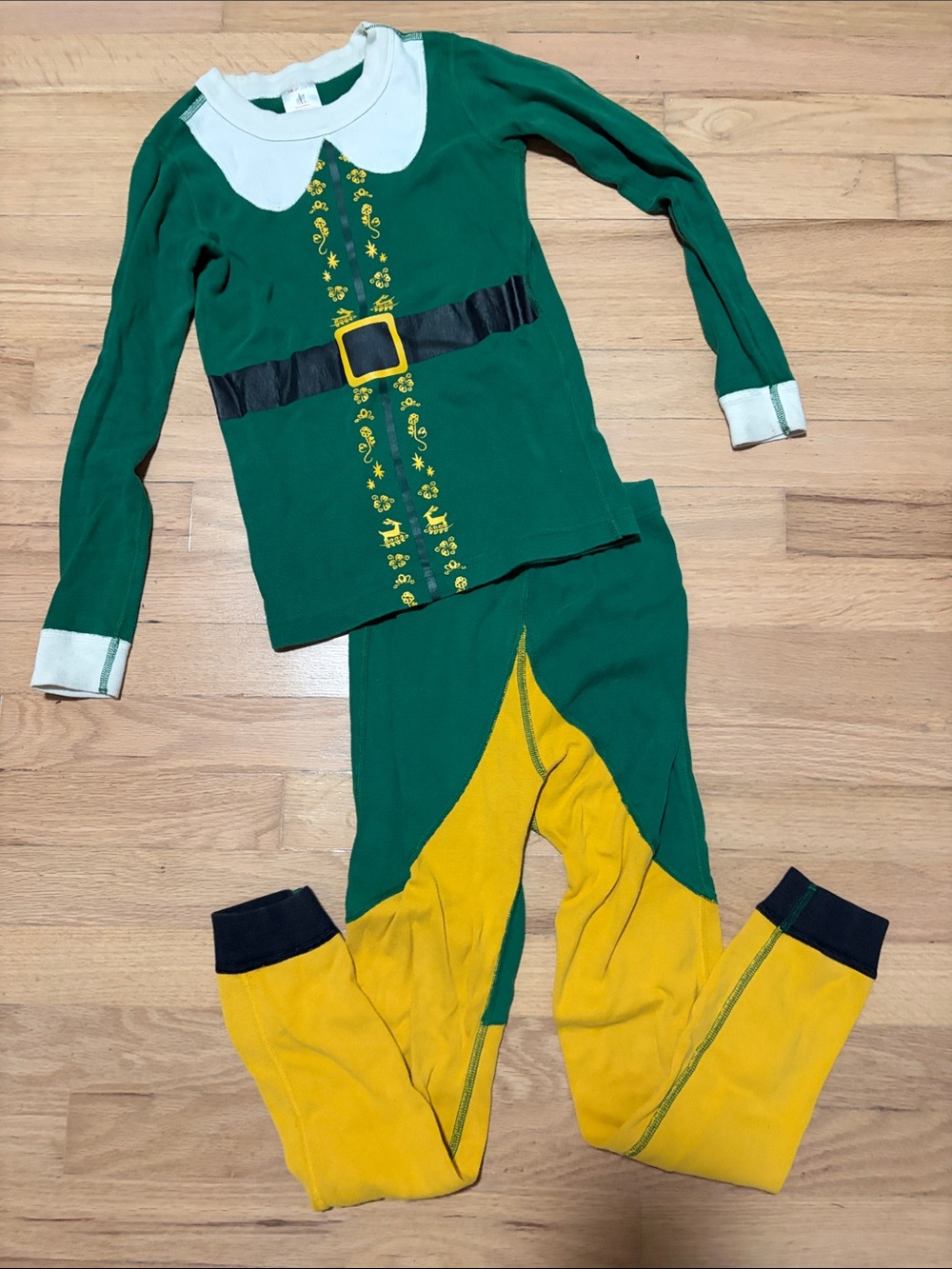 Hanna Andersson Organic Cotton Elf Pajama Set